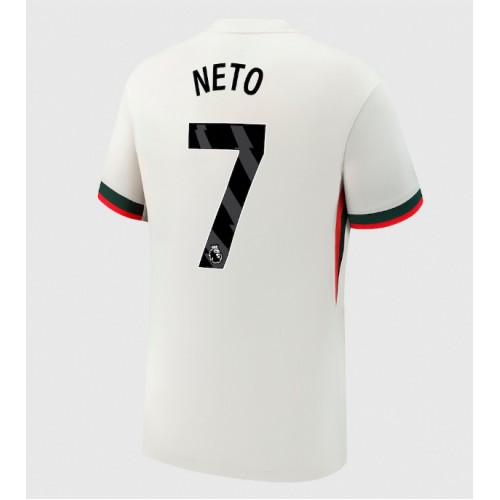 Stroje piłkarskie Chelsea Pedro Neto #7 Koszulka Wyjazdowej 2025-26 Krótki Rękaw